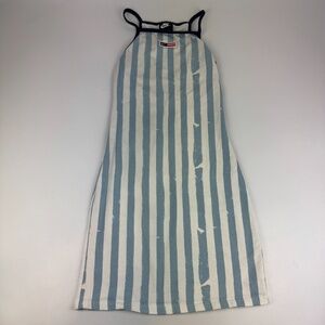 Nike Womens Size S RWD Femme Cami Bodycon Dress USA Flag Theme Cotton